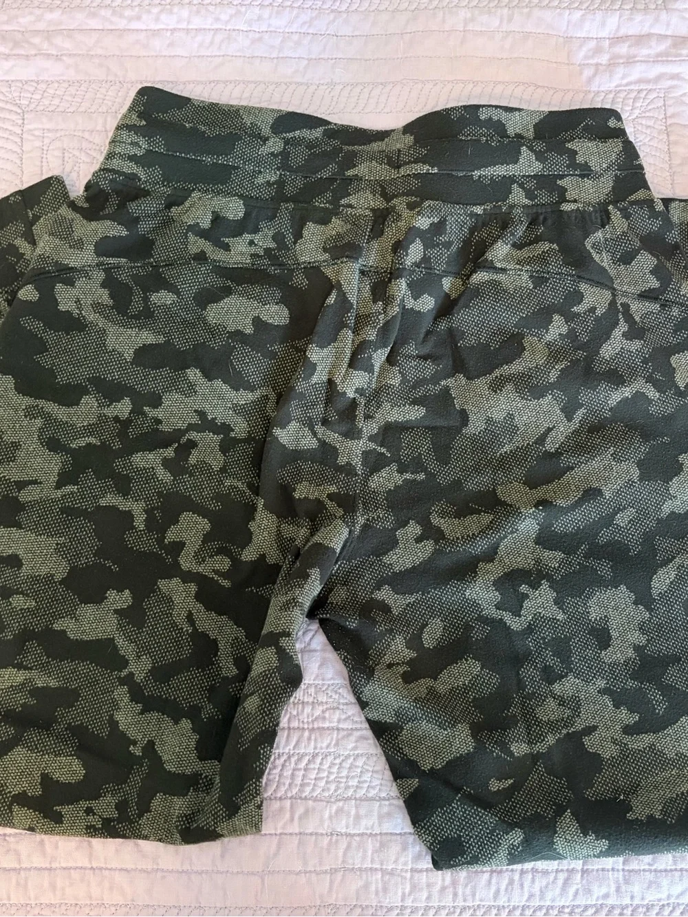 Lululemon Grey/Black Camo Joggers